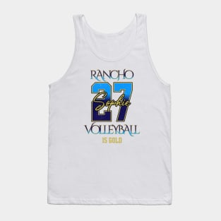 Sophie #27 Rancho VB (15 Gold) - White Tank Top